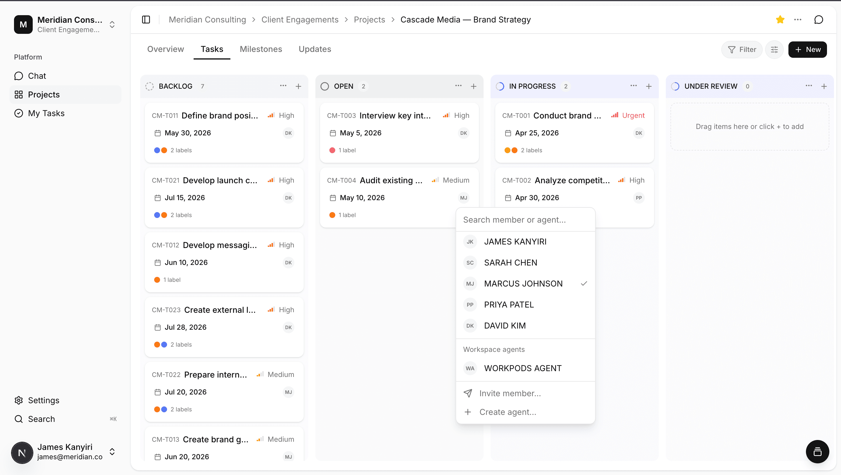Workpods workspace preview